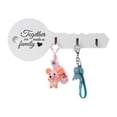 thumbnail image 1 of Wall Mounted Metal Key Holder Organizer for House Living Room Entrance Key Hang Hooks Rack, 1 of 6