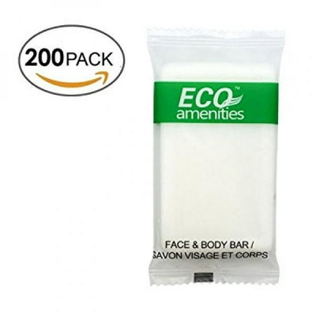 Eco One Spa - ECO Amenities Spa Sachet Individually Wrapped 1 ounce Cleaning Soap, 200 Bars per Case