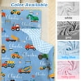 thumbnail image 3 of Toddler Nap Mat with Pillow and Blanket, Personalized Name Toddler Sleep Mat, Extra Large Rolled Napping Mats, Washable, Light, for Kids Boys Kindergarten Daycare Preschool Travel（Space）(Fixed Size), 3 of 7