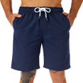 thumbnail image 1 of Kailua Surf Mens Swim Trunks Long Quick Dry Mens Boardshorts 9 Inches Inseam Mens Bathing Suits With Mesh Lining Navy Blue, 1 of 4