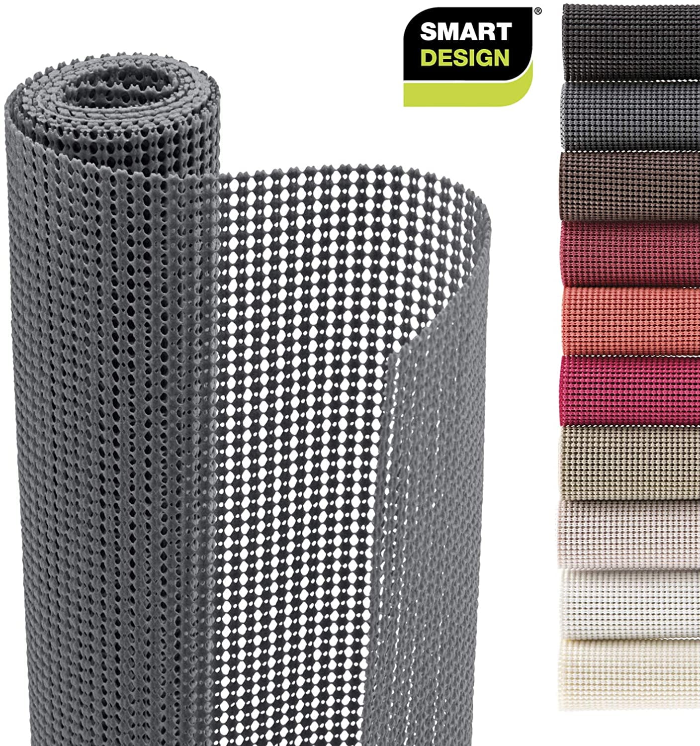 Smart Design Shelf Liner Classic Grip (18 Inch x 5 Feet) Drawer