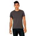 thumbnail image 4 of M&O Gold Soft Touch T-Shirt for Men, 100% Cotton Short Sleeve Taped Neck Charcoal Tee, 4XL, 4 of 6