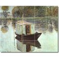 thumbnail image 1 of Ceramic Tile Mural-Claude Monet Country Painting 107. 21.25" w x 17" h using (20) 4.25 x 4.25 ceramic tiles, 1 of 3