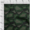 thumbnail image 2 of oneOone Cotton Poplin Green Fabric Abstract Diy Clothing Quilting Fabric Print Fabric By Yard 56 Inch Wide, 2 of 5