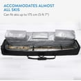 thumbnail image 3 of Team Obsidian Padded Ski Bag -  Effortless Maneuverability & Robust Protection for Skis  -  Snowboard Bag with Wheels - Waterproof Material, Confident Winter Travel, 3 of 6