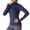 Navy, variant on Women's Sun Protection Jacket Cooling Cropped Lightweight Sun Shirt Running Jacket Outdoor Hiking