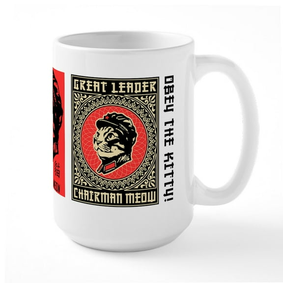 CafePress - Chairman_Coffeemug3 Mugs - 15 oz Ceramic Large White Novelty Mug