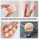 thumbnail image 2 of 5pcs Mini Flocking Makeup Powder Puffs Body Powder Puffs Women Makeup Supplies, 2 of 4