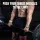 thumbnail image 4 of Muñequeras de piel dobles Gym Straps MANUEKLEAR para levantamiento de pesas, 4 of 6