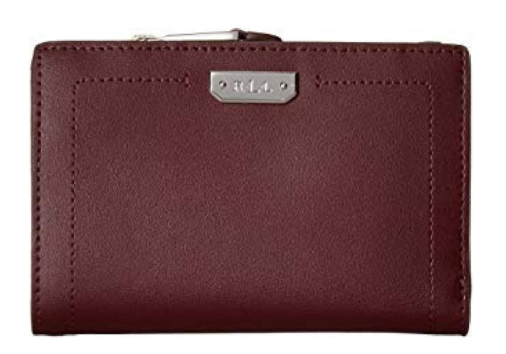 LAUREN Ralph Lauren Women's Dryden New Compact Wallet Port/Falcon One Size
