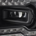 thumbnail image 4 of AKKON - Fit 2019-2024 Dodge RAM 1500 Halogen Model Upgrade Dual Projector + Full-LED Sequential Light Bar Headlights- Black Housing, 4 of 7