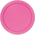 thumbnail image 2 of 7" Paper Dessert Plates, Hot Pink, 8ct, 2 of 2