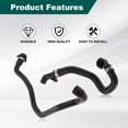 thumbnail image 2 of Engine Radiator Coolant Water Hose Kit for 2007-2013 BMW E90 128i 328i, 2 of 9