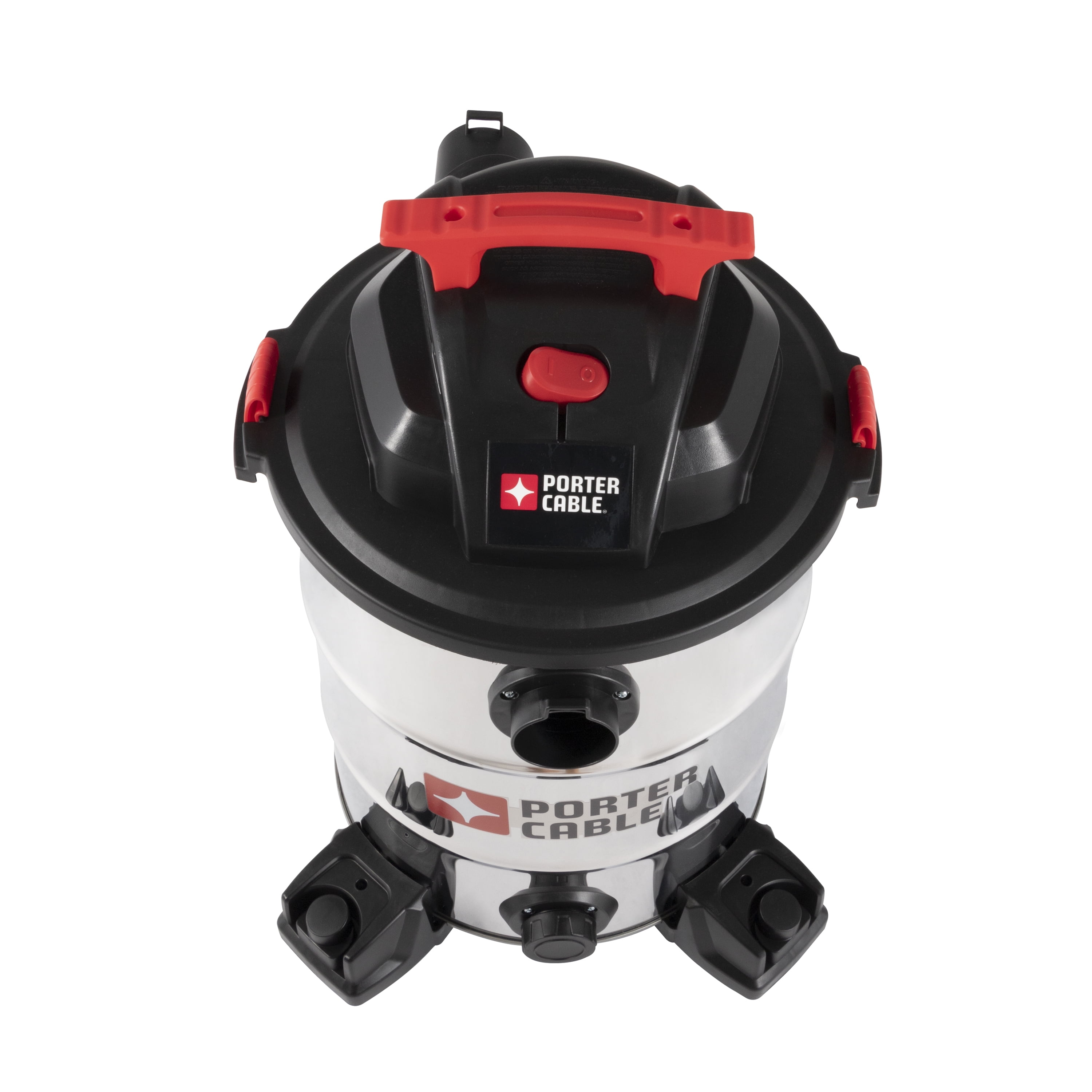 Porter Cable 10 Gallon 6.5HP Stainless Steel Wet/Dry Vacuum PCX18156