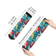 thumbnail image 4 of Pofeuu Japanese Koi Print 30cm Socks, Adult Running Hiking Socks for Youth and Adult, 4 of 7