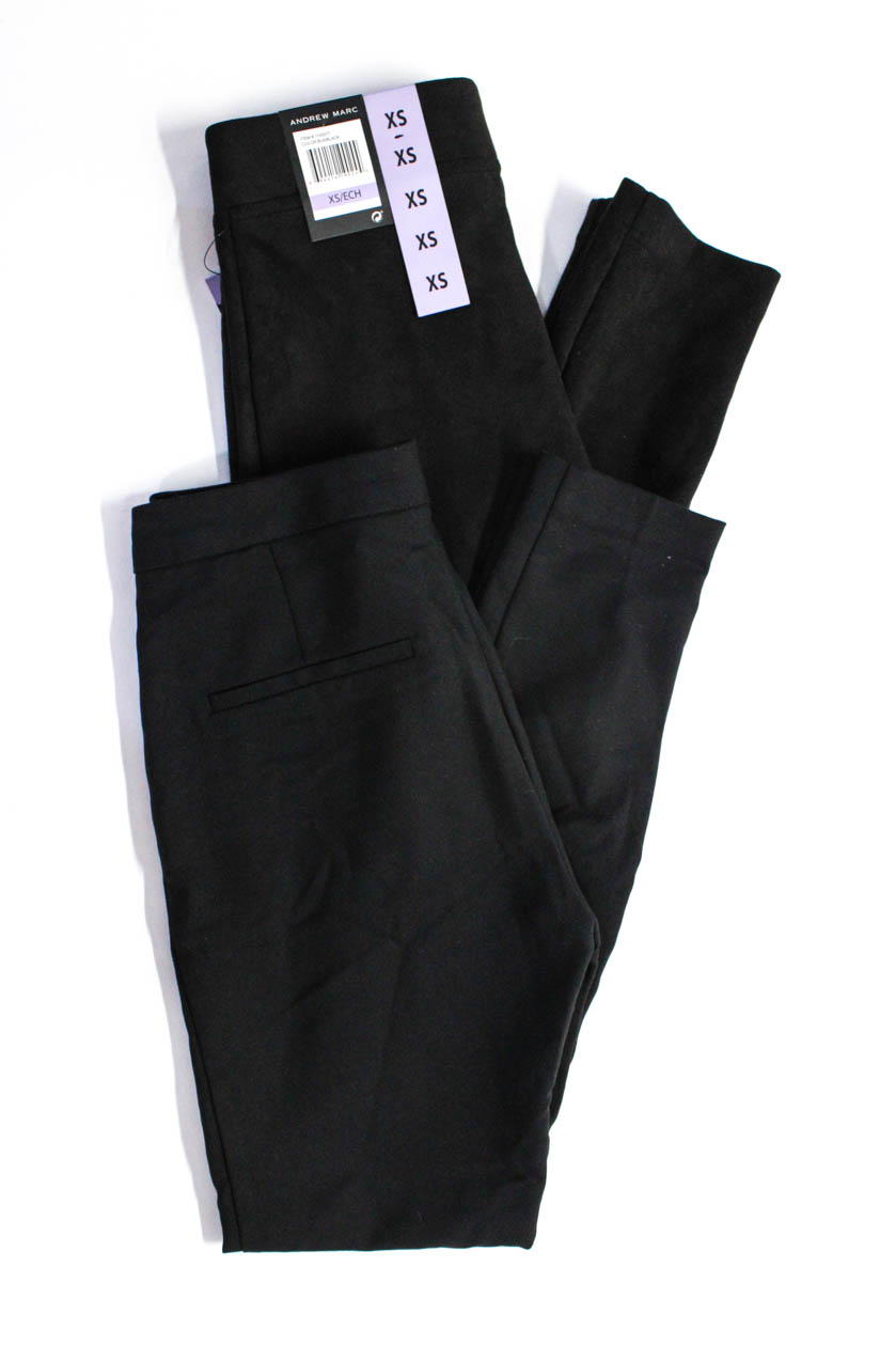 Andrew Marc Zara Womens High Rise Slim 
