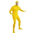 thumbnail image 2 of Wyobmus Men's And Women's Face Open Zentai Bodysuit Stretch Polyester Spandex Full Body Suit D-Yellow, 2 of 9