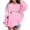 Pink#3, variant on Qingpeng Boys Girls Cute Ghost Graphic Hoodie Long Sleeve Pullover Sweatshirt with Kangaroo Pocket