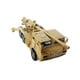thumbnail image 4 of Kit de modelo de construcción de modelo de tanque 1:72 4D, decoración de mesa, carro de vehículo en miniatura para montar DIY para regalo de Amarillo, 4 of 10