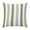Gray Green, variant on Burnt Orange Grey Stripe Pillow Covers 18x18 Inch, Modern Farmhouse Vertical Striped Linen Pillowcase with Invisible Zipper, Decorative Throw Pillow Covers Cushion Case for Couch Sofa Bed Living Room