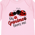thumbnail image 4 of Inktastic My Grandma Loves Me with Cute Ladybugs Boys or Girls Long Sleeve Baby Bodysuit, 4 of 5
