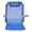 Blue+Grey, variant on Bed Backrest Support, Folding Bed Backrest with Armrests & Cushion, 5-Position Adjustable 20-75°, Adjustable Headrest, for Bedroom Chair