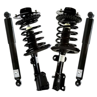 AutoShack Front Complete Strut & Coil Spring Assembly with Rear Shock Absorbers Set for Dodge Grand Caravan Chrysler Town & Country | Full-vehicle Suspension System Replacement Kit CSS022-292PR