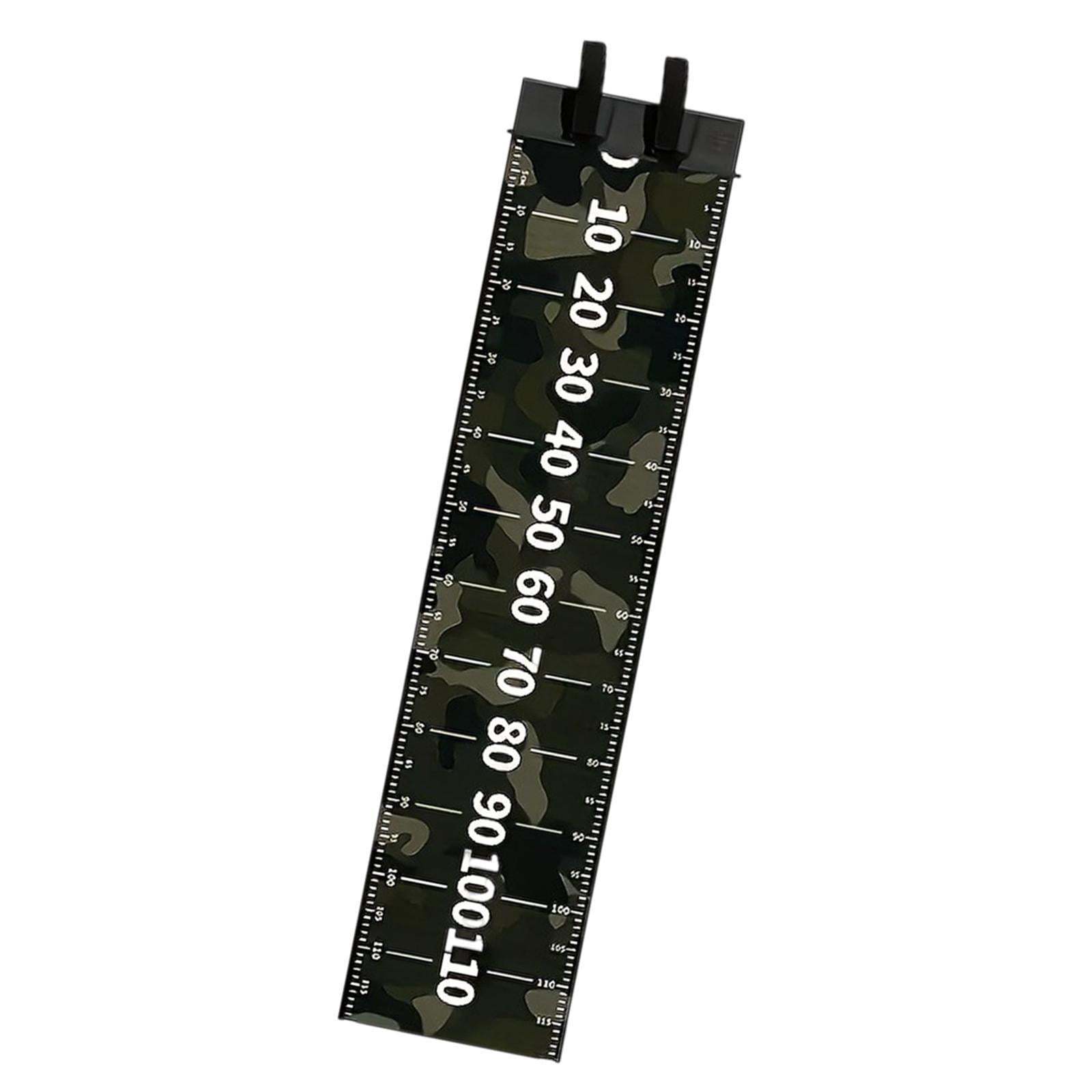 koolsoo Ruler Portable with Bump Board Accurate Saltwater with Scale Length 47 in Measuring Tape for Deck Boat ing Boat 30x120cm