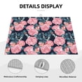 thumbnail image 3 of Vsdgher Rose Flowers Dish Drying Mat Super Absorbent Drying Mat Large Dish Drying Mats for Kitchen Counter Kitchen Drying Mat 24" x 18", 3 of 7