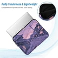 thumbnail image 2 of FORMRS 13"-13.3" Laptop Sleeve Protective Case Soft Carrying Quilted Computer Bag Cover, Black Cat Walking, 2 of 7