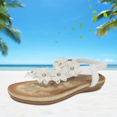 

Women s Ladies Fashion Casual Solid Open Toe Platforms Sandals Beach Shoes Black 6.858