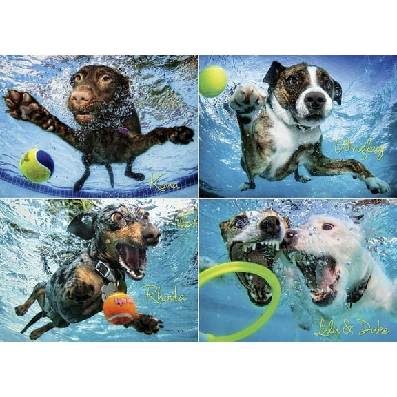 Willow Creek Press Underwater Dogs 2 1000-piece Puzzle
