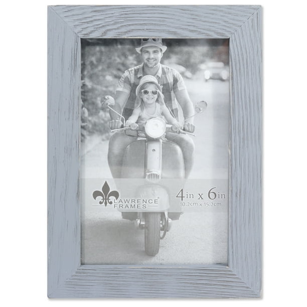 4x6 Charlotte Weathered Gray Wood Picture Frame