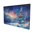thumbnail image 3 of 16x24 inch Canvas Frameless Painting Starry Night Christmas Tree,Cafes,Bedroom,Man Cave,Office Wall Art Prints Decor,Enchanting Festival Decoration,Gift For Children,Modern Style Indoor Decor, 3 of 6