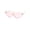 All Pink, variant on Womens Mod Shield Cat Eye Plastic Sunglasses All Black