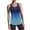 Dark Blue, variant on Tank Top for Women Racerback Sleeveless Tank Tops for Women Open Back Camisole Running Muscle Tank Yoga Shirts Stretch Racerback Breathable Tee (Light Blue,XXXL)