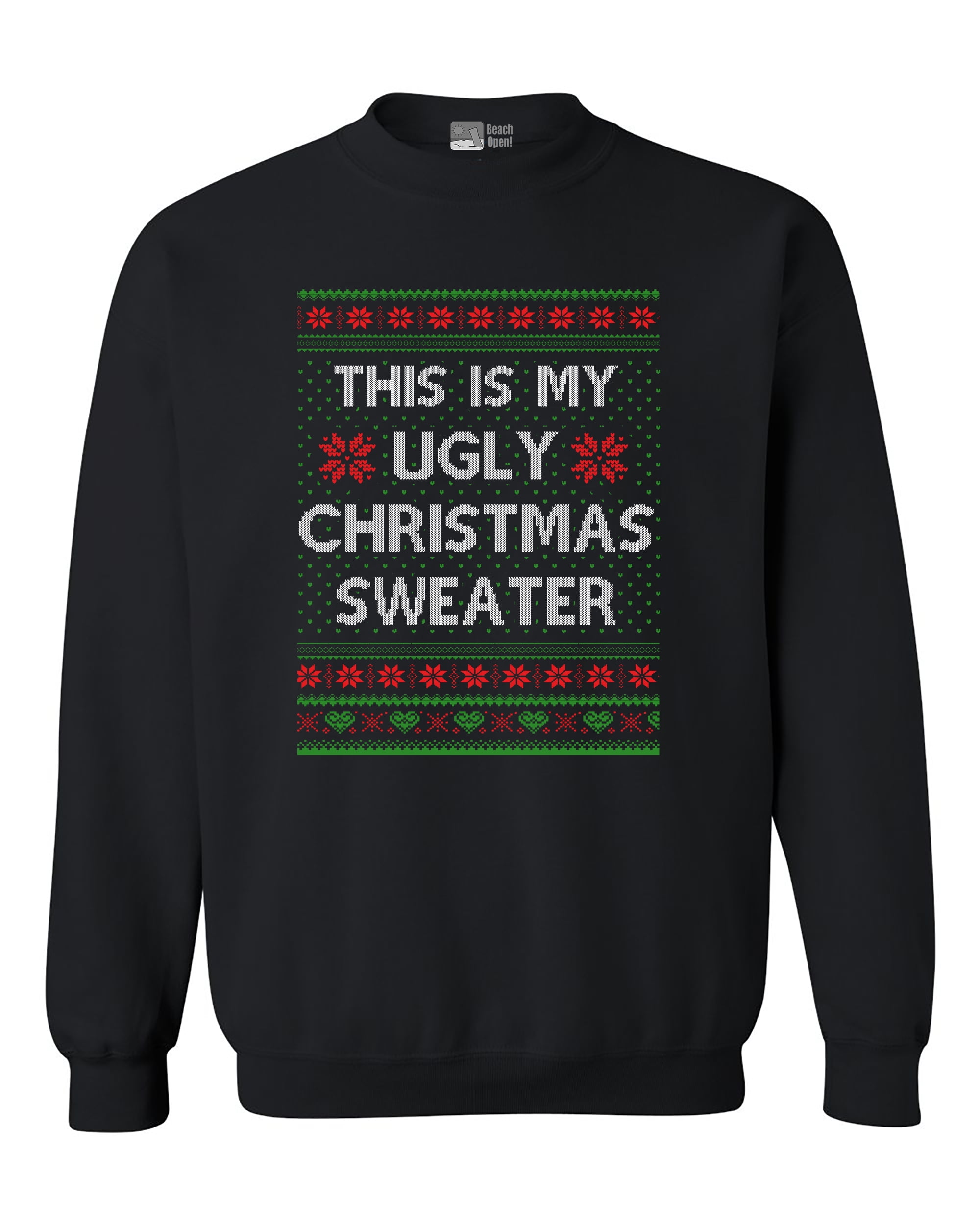 beach christmas sweater