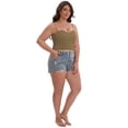 thumbnail image 5 of DARING DIVA Women's Plus Spaghetti Straps Wireless Padded Camisole XL Brown, 5 of 6