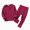 G832-Dark Purple, variant on HFHAPW Boys Girls Pajamas Little Toddler Boys Girls Long Sleeves and Pants Pajamas 2-Piece Pjs Set Kids Sleepwear