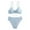 Blue, variant on Women High Cut Bikini Sets String Swimsuit Two Piece Underwire Bathing Suit Cut Out Cute Swimwear String Bikini Set Tie Side Halter Swimsuits Summer 2 Piece Bikini Bathing Suit Green,M