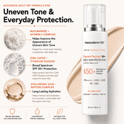 Mesoderm RX SPF 50+ Tinted Sunscreen for Face – Broad Spectrum UVA/UVB Protection – Lightweight Daily Facial Sunscreen – 50 mL