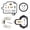 Repair Kit,Float, variant on Motorcycle Carburetor Rebuild Kit for Yamaha YFM350X 350cc Float Atv Quad Repair