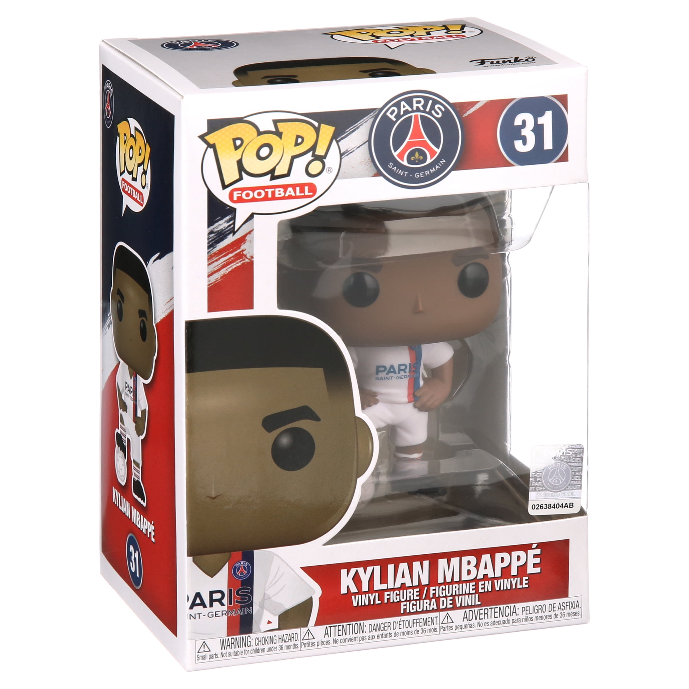 Funko POP! Vinyl: Football - Kylian MbappÃ - (PSG) - Paris Saint-Germain -  Collectable Vinyl Figure - Gift Idea - Official Me…