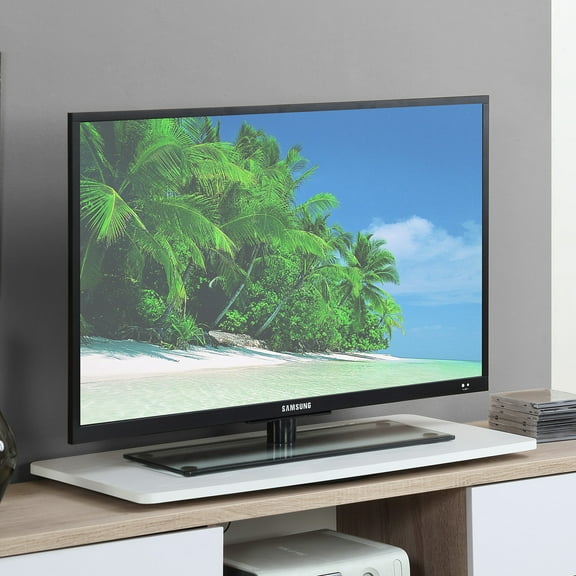 Convenience Concepts Designs2Go XL Single Tier Swivel Riser for TVs up to 37", White