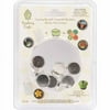 Epiphany Crafts Metal Brad Settings-Round 14, 10/Pkg