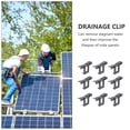 thumbnail image 3 of AURARMLET 10 Pcs Clips de Drainage Noir ABS Haute Basse Température Résistance Usage Extérieur, 3 of 8