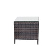 thumbnail image 6 of Cterwk Outdoor Patio Coffee Table with Tempered Glass, 6 of 6