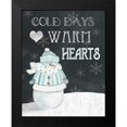thumbnail image 2 of Robinson, Carol 12x14 Black Modern Framed Museum Art Print Titled - Cold Days Warm, 2 of 5