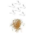 thumbnail image 1 of 100 Pares De Alambres Para Aretes En Tono Plateado Y Dorado, Ganchos, Fornituras Para Aretes, 1 of 9