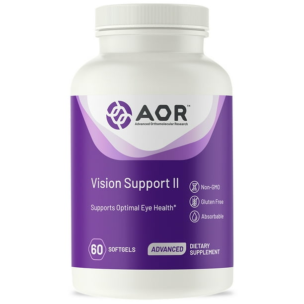 AOR, Vision Support II, Natural Supplement to Support Eye Health, with